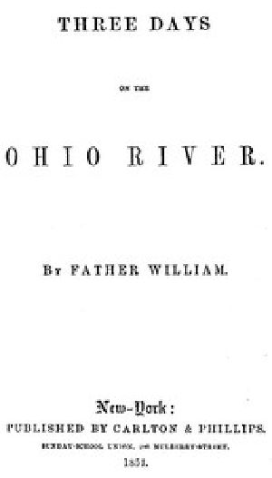 [Gutenberg 54289] • Three Days on the Ohio River